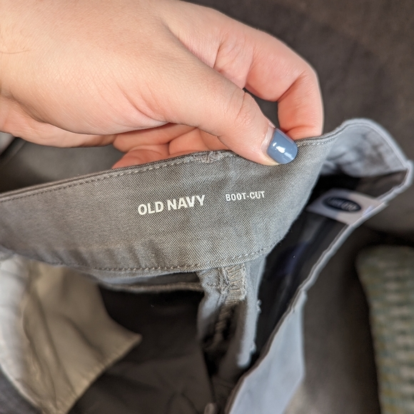 Old Navy Gray Bootcut Pants Size 14 NWT - Picture 4 of 4